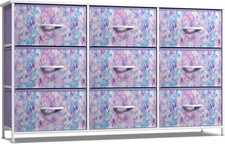 Stylish Kids Dresser with 9 Drawers - Perfect Storage for Bedroom  Nursery