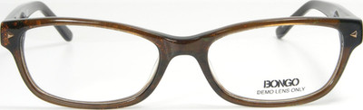 Bongo B NIA BRN Brown Glitter Acetat Brille Brillengestell 52-16-135 Neu
