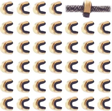 Bow String Nock Points - 40 Packs Arrows Bowstring Nocking Point Set Archery