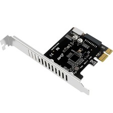 PCI-E To USB 3.0 Type C Front Panel Adapter 19PIN PCI-E To USB 3.0 Hub Splitter