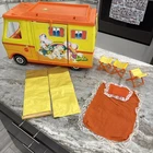 Vintage Barbie Malibu Country Camper 1971 Yellow Orange RV Vehicle Collectible