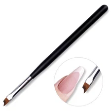 Brush Nail Art Tool Smile Half Moon Shape French Nail Painting Nail Art Brushes