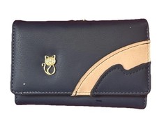 Ladies Wallet With Cat, FAST SHIPPING RELIABLE PACKAGING