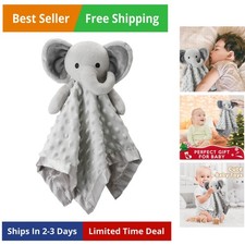 Elephant Loveys for Babies Soft Security Blanket Infant Snuggle Toy Stuffed A...