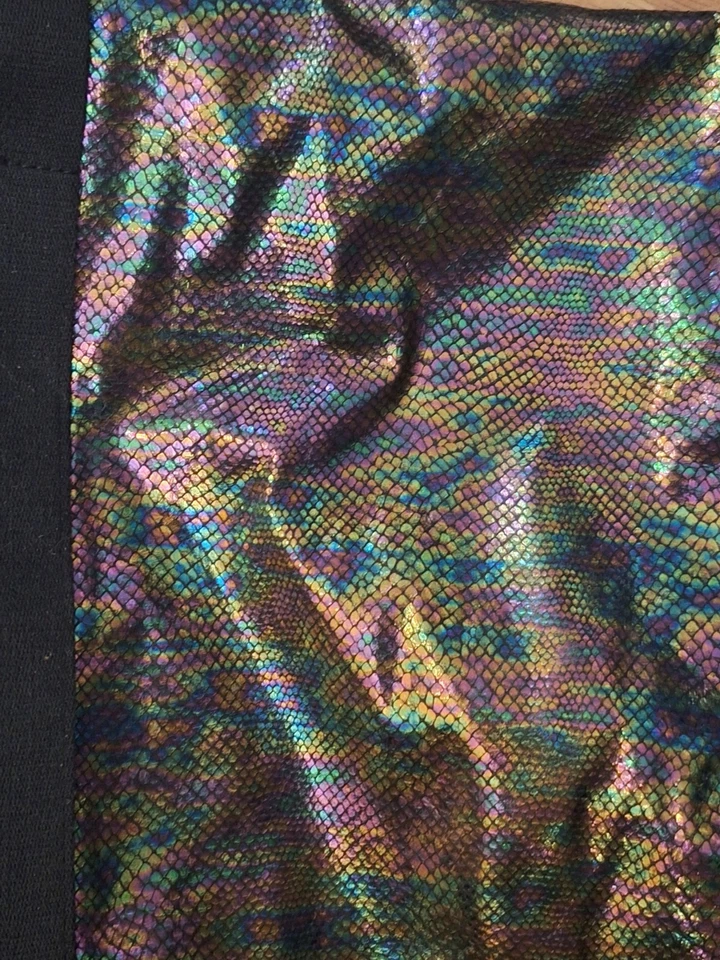 Bolsa de treino Ideology bolsa de viagem elástica preta arco-íris cobra 2 bolsos - Imagem 2 de 4