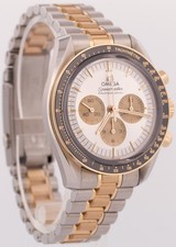 2024 PAPERS Omega Speedmaster Moonwatch SILVER 18K Steel 310.20.42.50.02.001 BOX 4