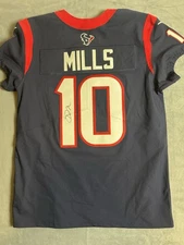 Davis Mills Houston Texans NFL Football Team Issued Authentic Game Jersey Nike
