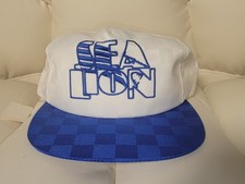 Vintage POLARIS  SEA LION Snapback Baseball Cap Hat One Size Fits All USA