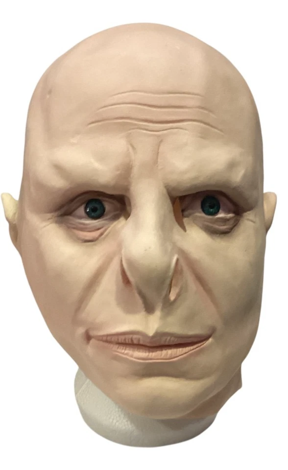 CARNEVALE HALLOWEEN MASCHERA LATTICE LORD VOLDEMORT TOM RIDDLE HARRY POTTER - Immagine 2 di 4