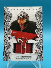 2025-26 Upper Deck Artifacts - Jacob Markstrom/purple Material 13/15/dualPatch ￼