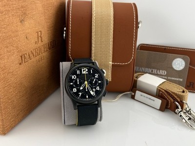 Jean Richard Bressel Classic 32112-13-128-AC6 Black PVD Steel Box Paper