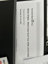 4xVIP Tickets Böhse Onkelz Frankfurt 4.7.2026 inkl. 2 Parkscheinen, Haupttribüne