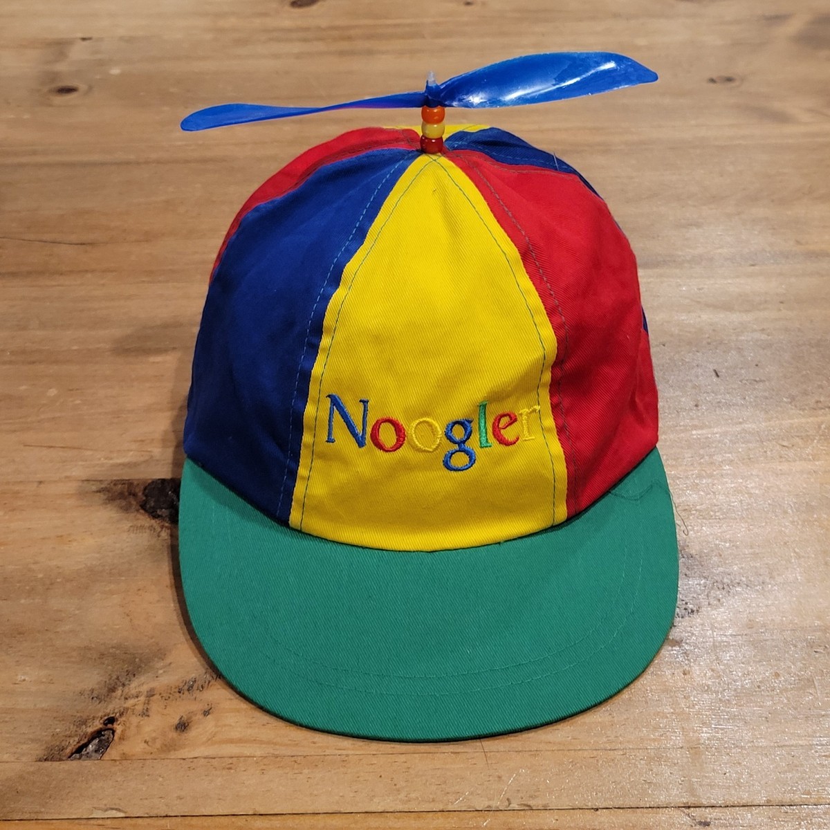Vintage Google Noogler Propeller Beanie Hat Intern Employee