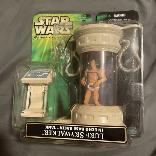 Vtg 2001 Luke Skywalker In Echo Base Bacta Tank Error - Star Wars - NEW potj