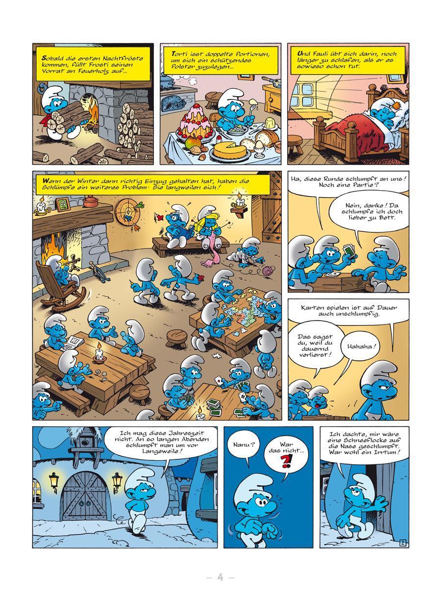 Thumbnail - Die Schlümpfe. Band 39 Die Schlümpfe Und Der Schneesturm Peyo Buch Die