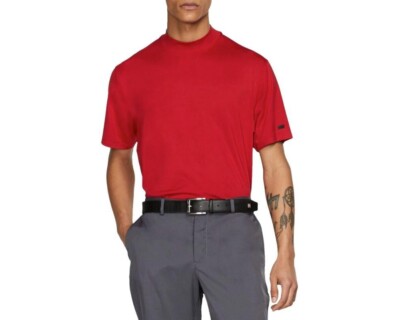 Tiger Woods Collection Nike Fit Dry Mock Neck Northrop Grumman X 47B Shirt XL