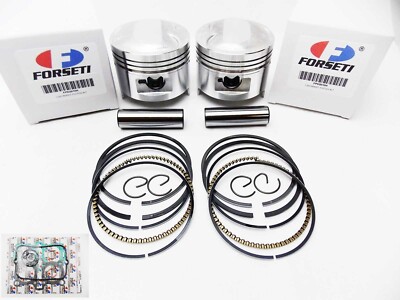 HONDA CB400N 80-82 STD FORSETI TOP END KIT 70.5mm PISTON RINGS