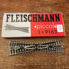 N Scale Fleischmann Piccolo 9163 Crossing Tra...