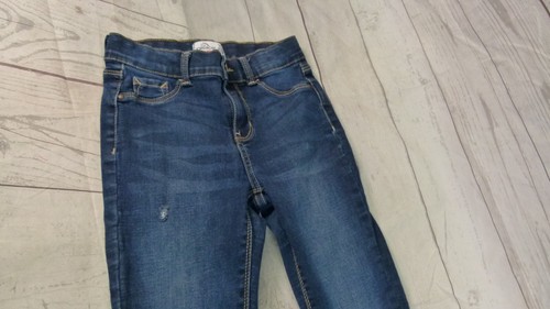 Jordache Girls Super Skinny Slim Blue (Drkezy) Jeans Size 12 - Picture 3 of 8