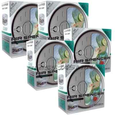 5-pk Air Spencer A9 Cartridge Squash Scent Japan Car Air Freshener Eikosha JDM