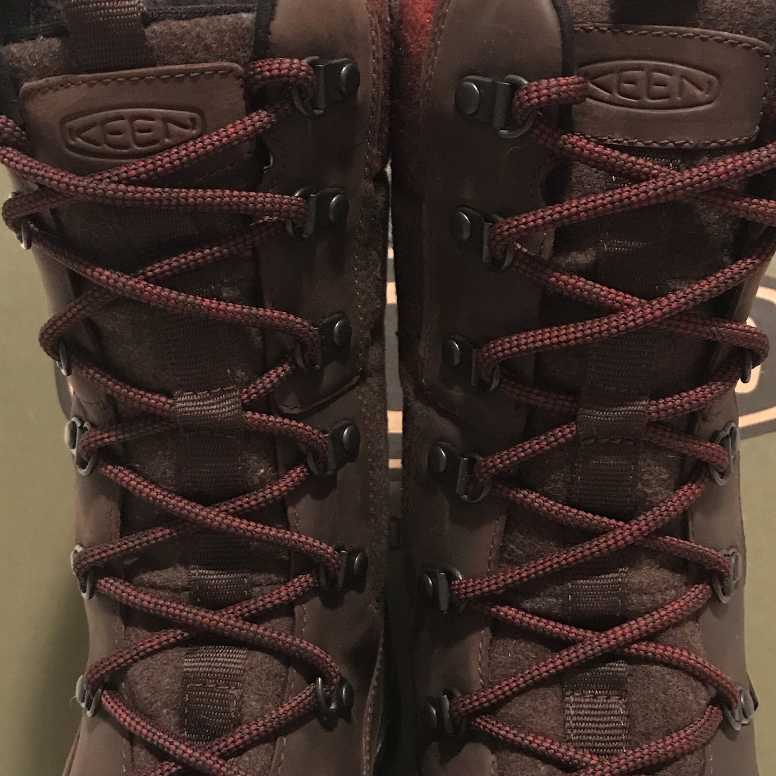 Stivali da neve NUOVI KEEN donna taglia 7 5 M Greta alti impermeabili isolati 1023609