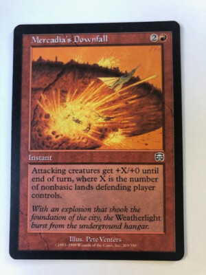 Mercadia's Downfall 1999 Mercadian Masques Magic Cards, COMBINED SHIPPING
