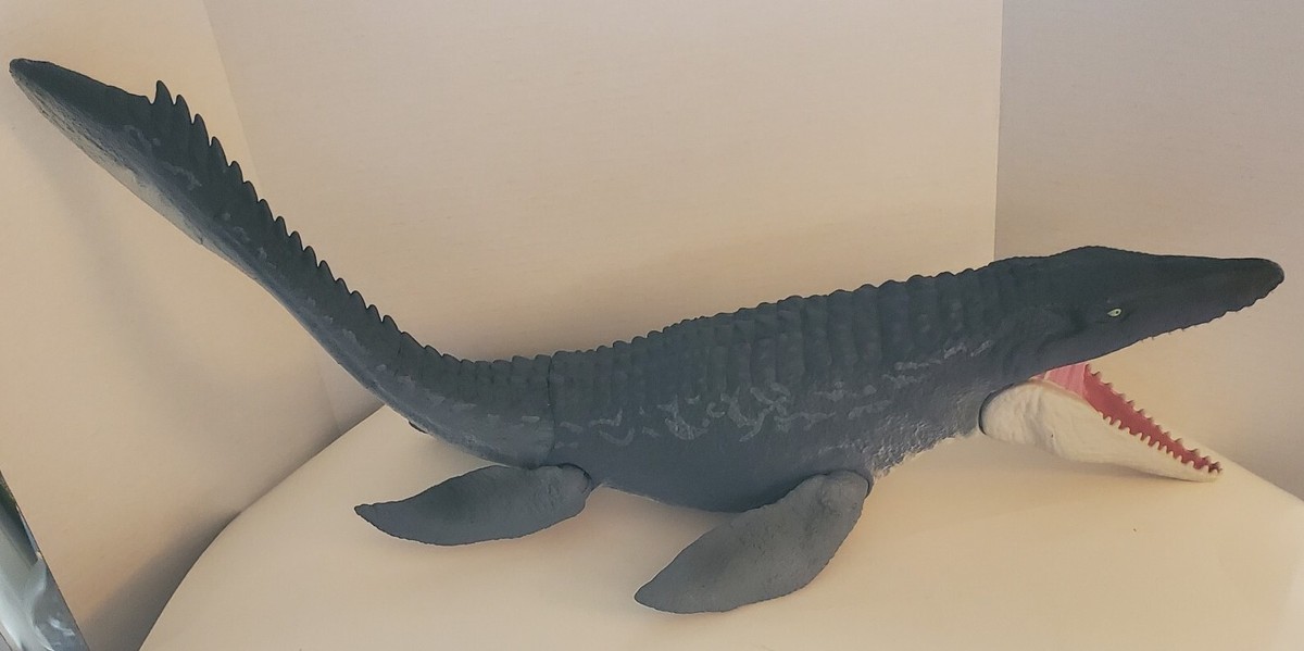 Jurassic World Real Feel Mosasaurus Figure Mattel | eBay