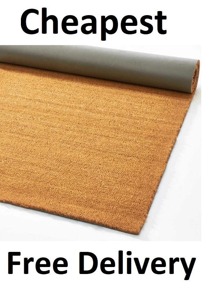 Cut To Size COIR Welcome Lobby Reception Entrance Door Mat