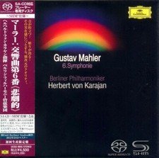 Herbert von Karajan/BPO NEW CD SHM-SACD Mahler Symphony No.6 Japan OBI