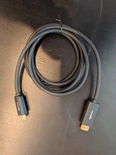 Amazon Basics Mini DisplayPort Male to HDMI Male Cable, 1080p, Gold-Plated Plugs