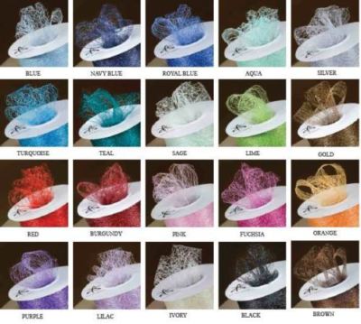 SPITZENNETZ NETZBAND 22 FARBEN - HOCHZEITSKARTEN / TORTEN / BASTELN / WEIHNACHTEN