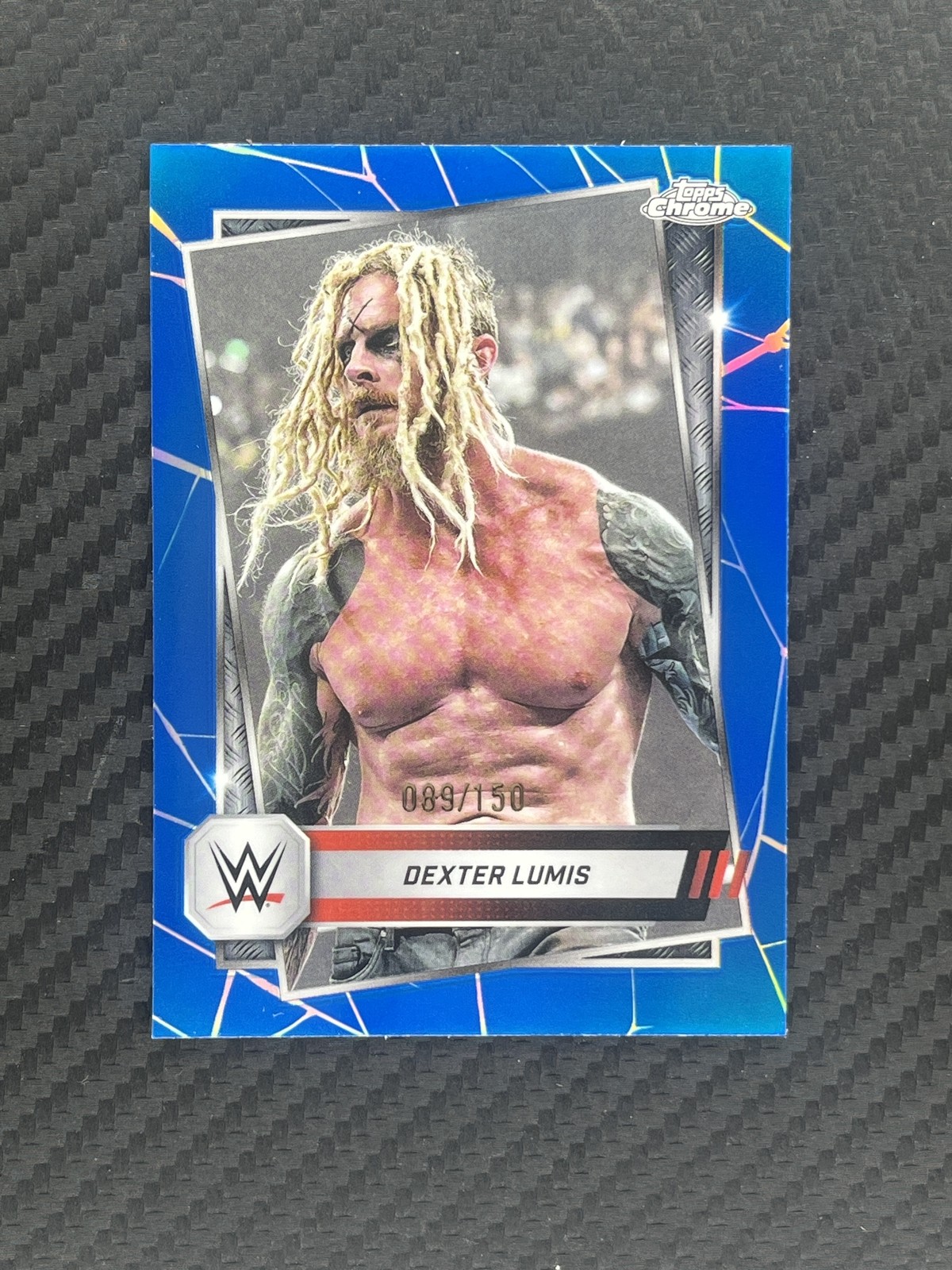 2025 Topps Chrome WWE Dexter Lumis Blue /150 FJ6LE