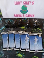 Star Wars Miniatures KNIGHTS OF THE OLD REPUBLIC 5 Genoharadan Assassins 40/60