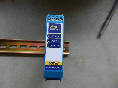 WEED INSTRUMENTS EOTEC MX010-OP2 MULTIPLEXER 2 PORT 0-10VDC OUTPUT MODULE
