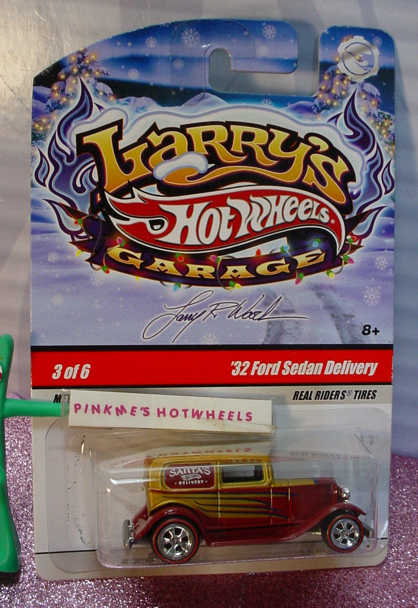 Hot Wheels LARRY's Garage Holiday '32 FORD SEDAN DELIVERY #3