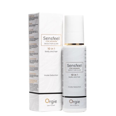 Orgie Sensfeel Seduction Elixir 10in1 for Woman Pheromone Booster Spray Attract