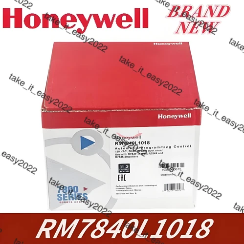Honeywell RM7840L1018 120v Relay Module Without Display 5060 Hz.