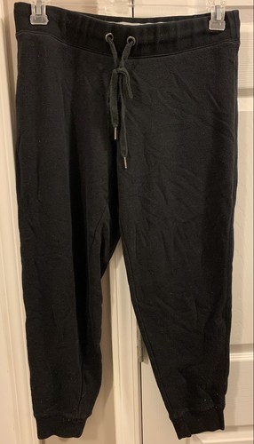 Prince \u0026 Fox Black Womens Sweatpants 
