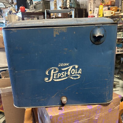 は*ん様 PEPSI-COLA 冷蔵庫 ヴィンテージ PEPSI-COLA 冷蔵庫 ヴィンテージ 1950s Vintage Pepsi-Cola Vending
