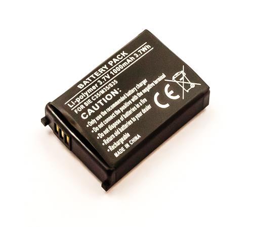 Li-Ion 3.7V 1000mAh Battery for Siemens Gigaset 4000 Micro, V30145-K1310-X132