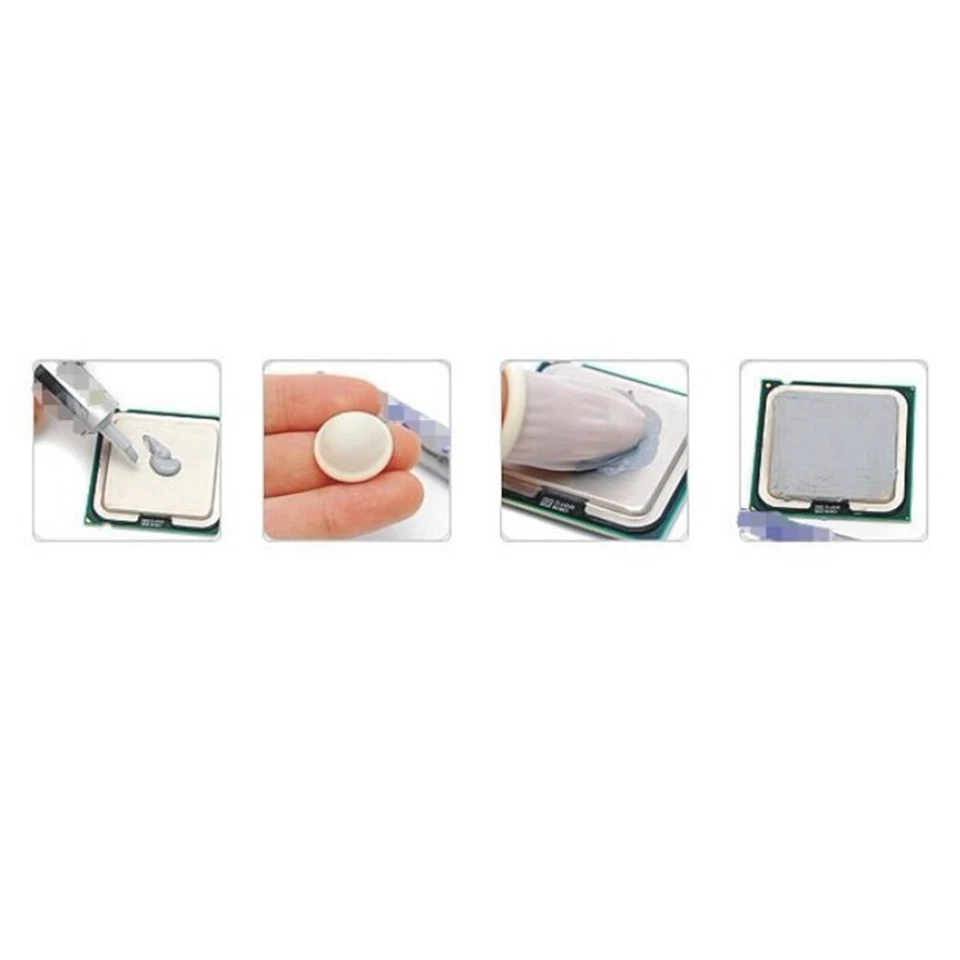 US 5 Pack (50g Total) Tub Silver Thermal Paste Heatsink Compound CPU GPU - Image 4 of 4