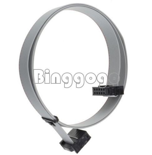 Cavo DATI 70 CM 2,54 mm 10 pin USB ASP ISP JTAG AVR filo 10P IDC nastro piatto - Foto 1 di 4