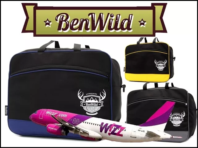 Bolso de equipaje de mano Wizzair 40x30x20 cm pequeño debajo del asiento