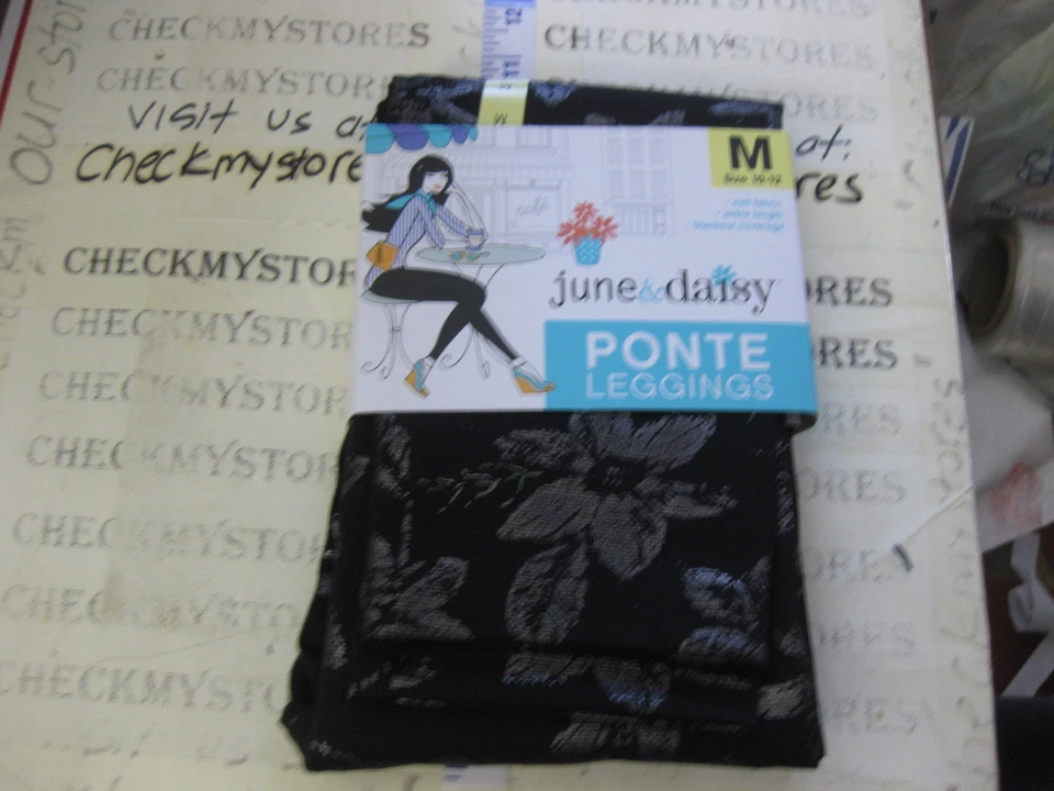 June & Daisy Damas Ponte Leggings Tela Suave Hasta el Tobillo ELIGE TALLAS/COLORES Foto 4 de 4