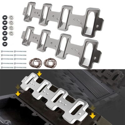 For LS1 Cathedral Port Cylinder Head to LS3 LSA ZL1 CTS-V Billet Rectangle