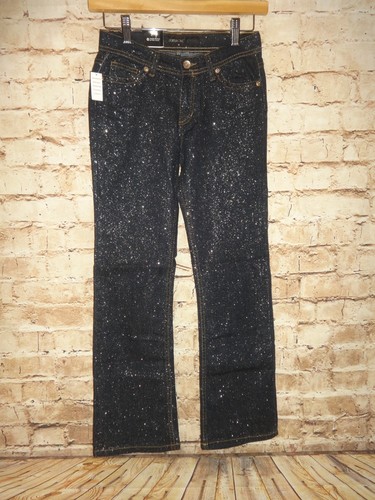 Girls Jordache Bootcut Glitter Jeans SZ 