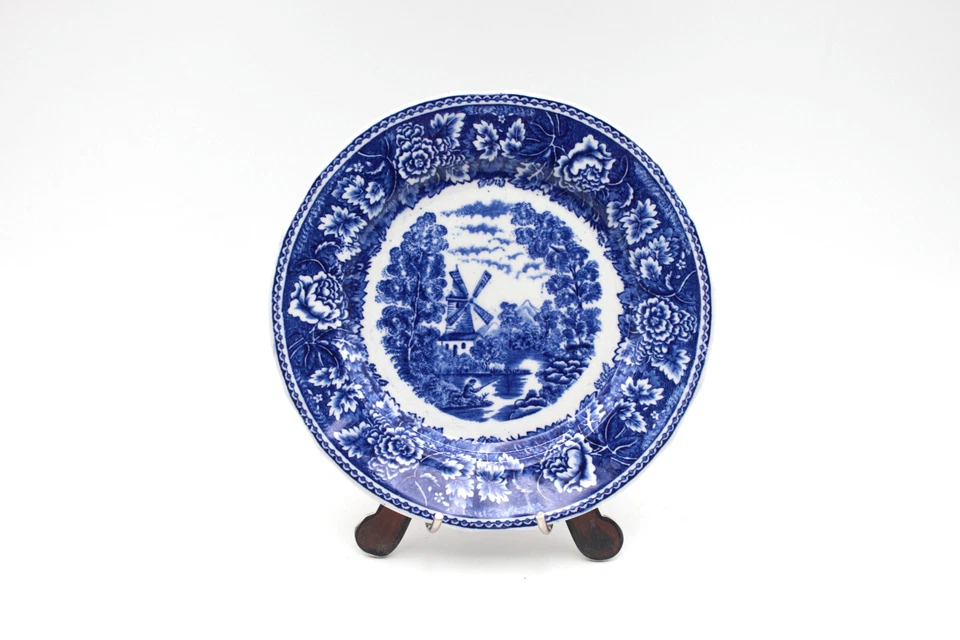 Arabia Finnland Teller 19cm Landschaft blau Maisema Dsgn Reinhard Richter