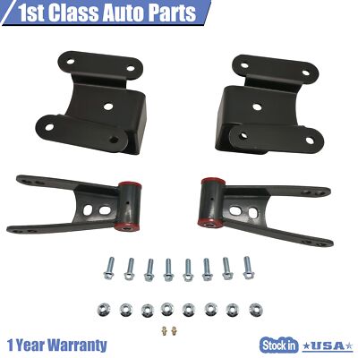 Psrorkeu - 2"-4" Rear Drop Kit Shackles Hangers For Dodge Ram 2500 - View #5