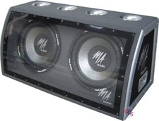30cm Doppel Bandpass Subwoofer 12 1000W MA Au...