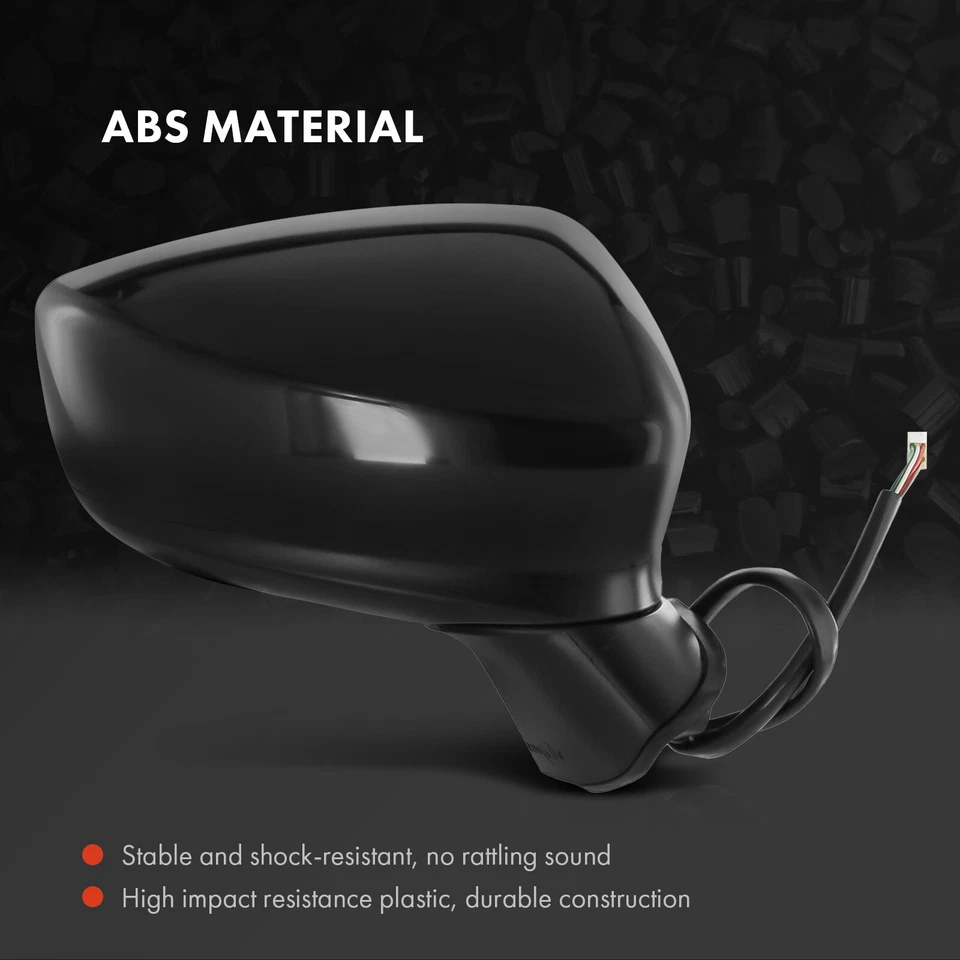 Espejo retrovisor eléctrico negro pasajero derecho con punto ciego para Mazda 3 3 Sport 2014 2015-2016 Foto 3 de 4